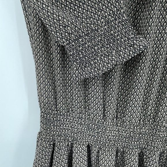 Scotch & Soda NWOT Boho Print Gypsy Mini Ruffle Cinched Dress Front Tie Tassel 2 - Picture 5 of 7